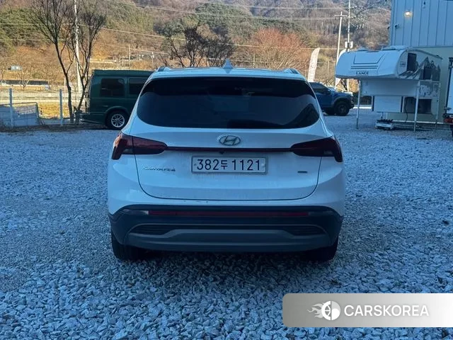 Hyundai The New Santa Fe 2021 Белый из Кореи, фото 3