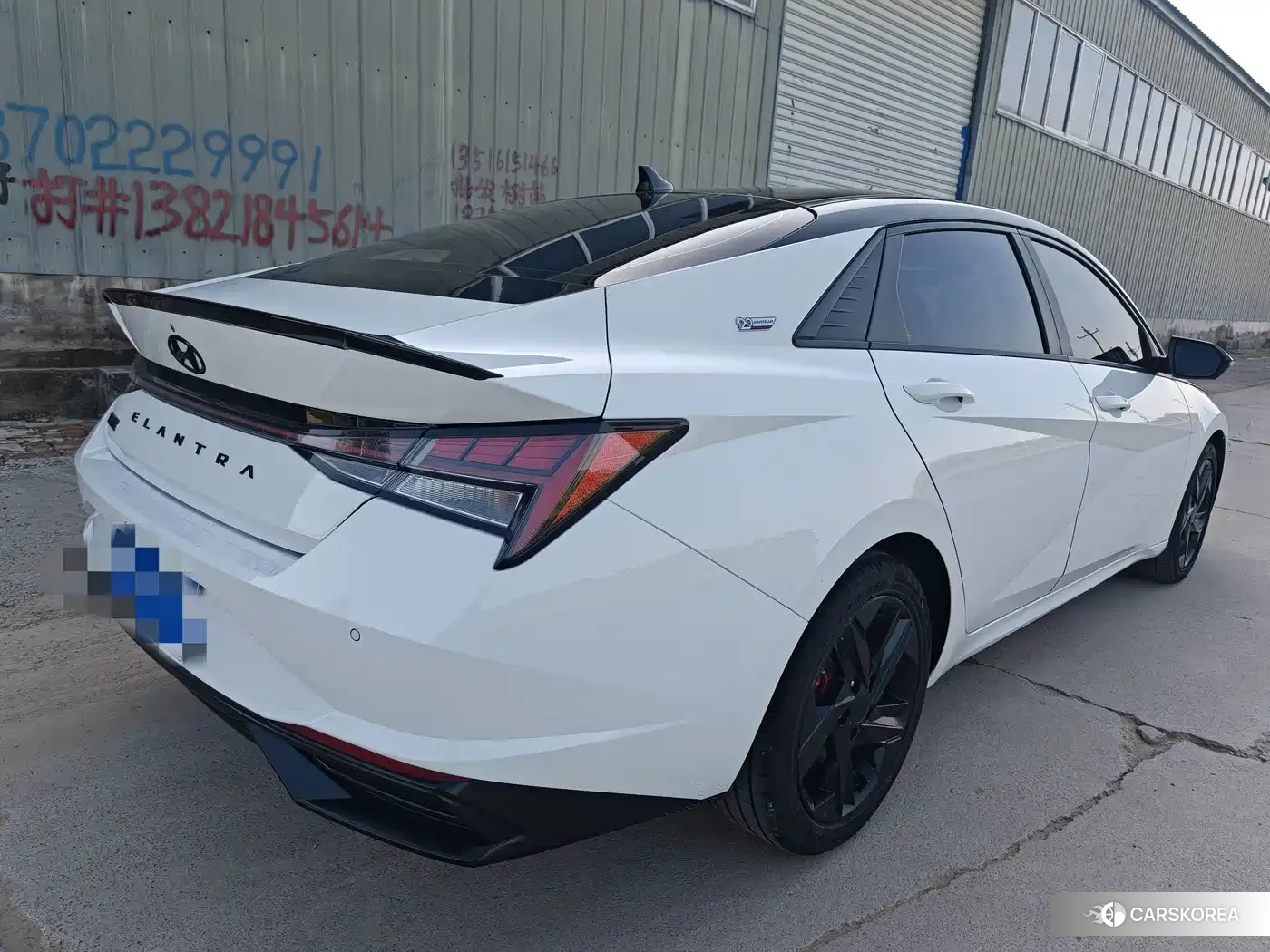 Hyundai Elantra 2022 Белый из Китая, фото 3