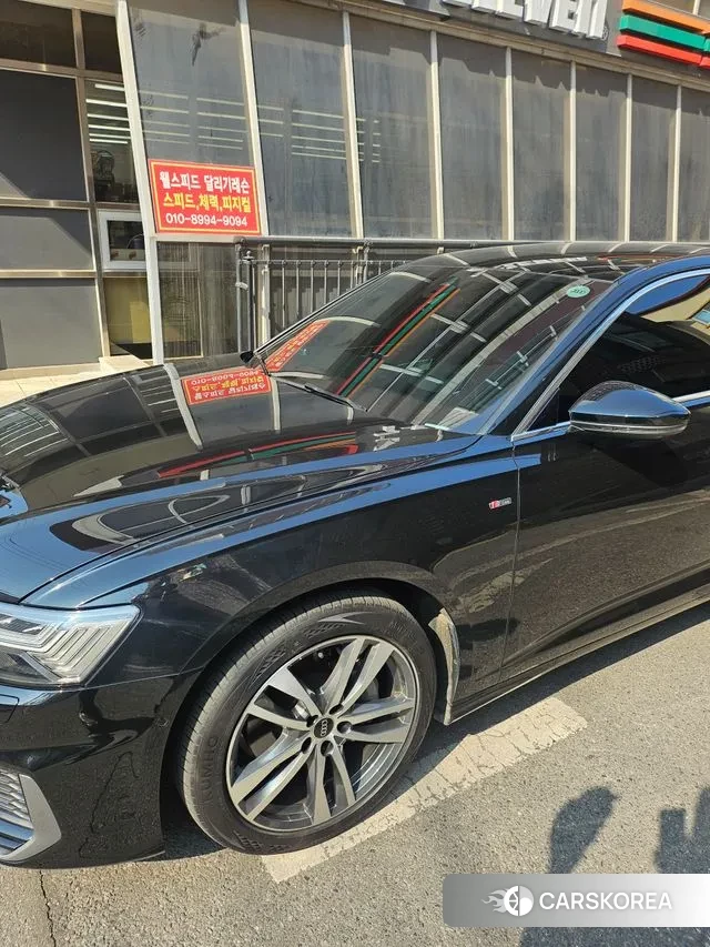 Audi A6 (C8) 2023 Черный из Кореи, фото 3