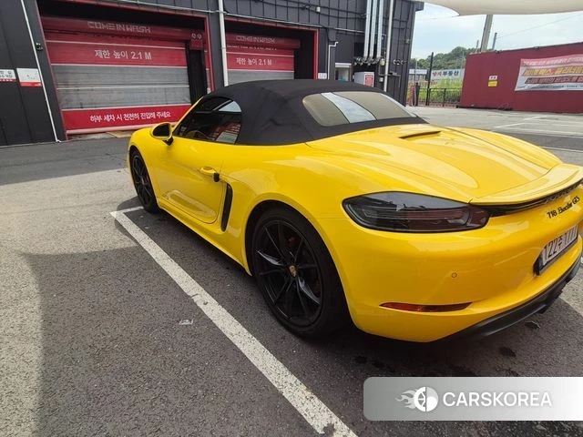 Porsche 718 Boxster 2018 Желтый из Кореи, фото 4