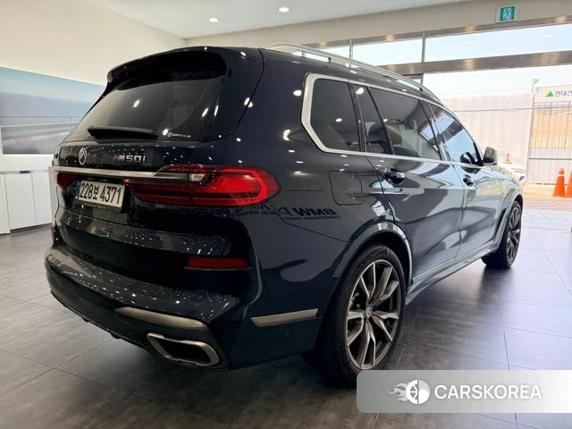 BMW X7 (G07) 2022 Черный из Кореи, фото 3