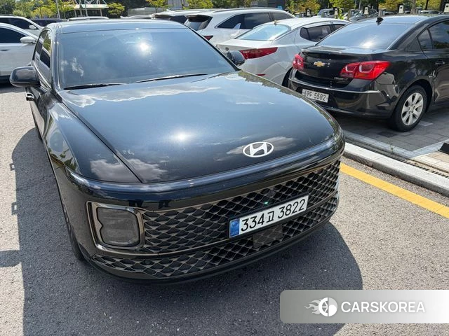 Hyundai Grandeur Hybrid (GN7) 2025 Черный из Кореи, фото 3