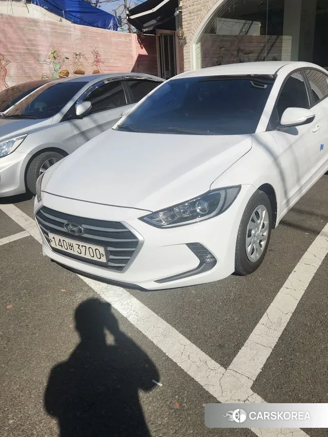 Hyundai Avante AD 2018 Белый из Кореи, фото 3