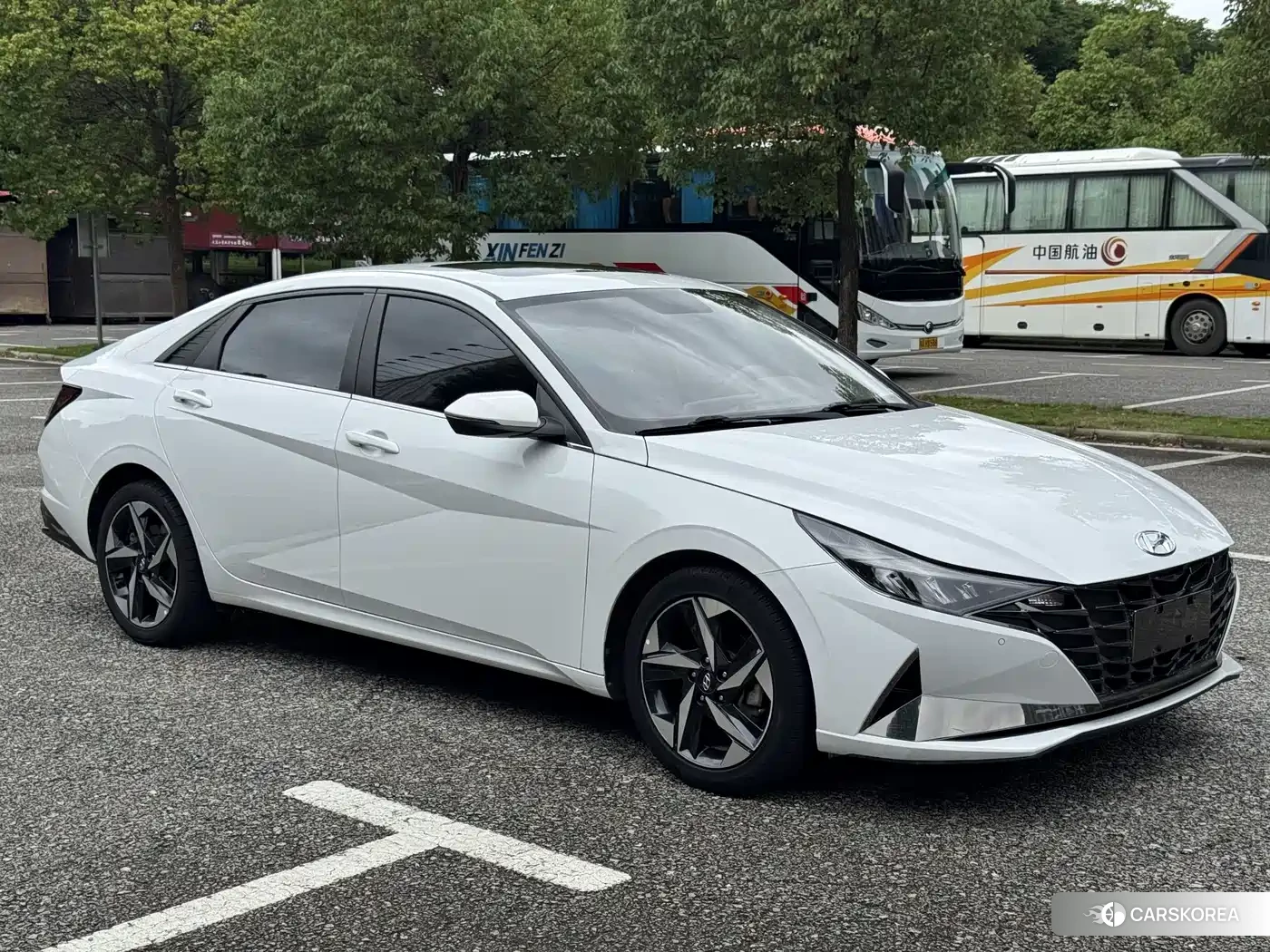 Hyundai Elantra 2022 Белый из Китая, фото 5