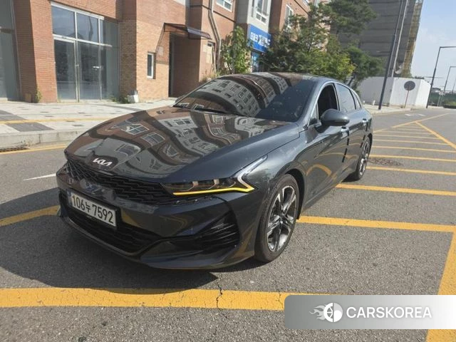 Kia K5 3rd generation 2022 Серый из Кореи, фото 3