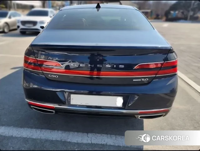 Genesis G90 2020 Синий из Кореи, фото 4