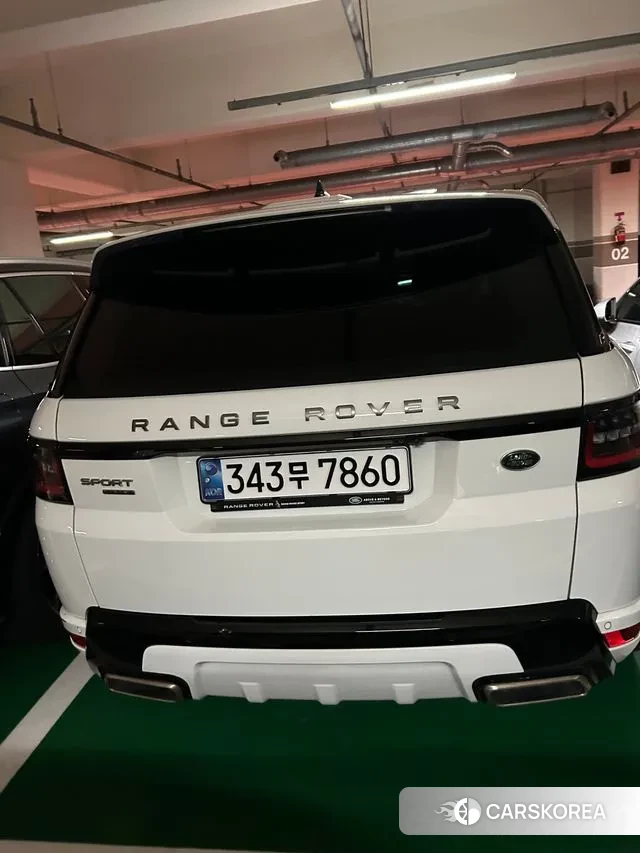 Land Rover Range Rover Sport 2nd Generation 2018 Белый из Кореи, фото 3