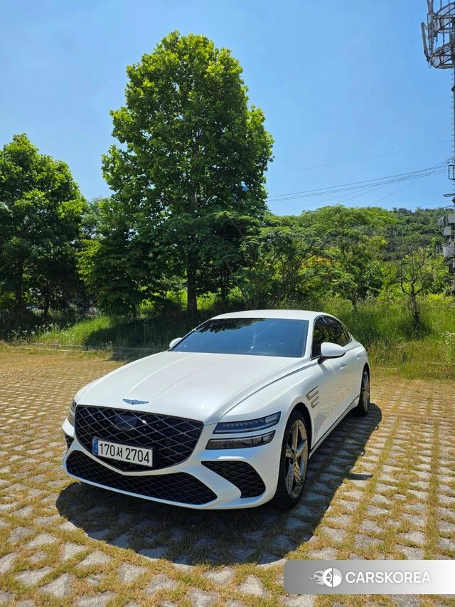 Genesis G80 (RG3) 2024 Белый из Кореи, фото 3