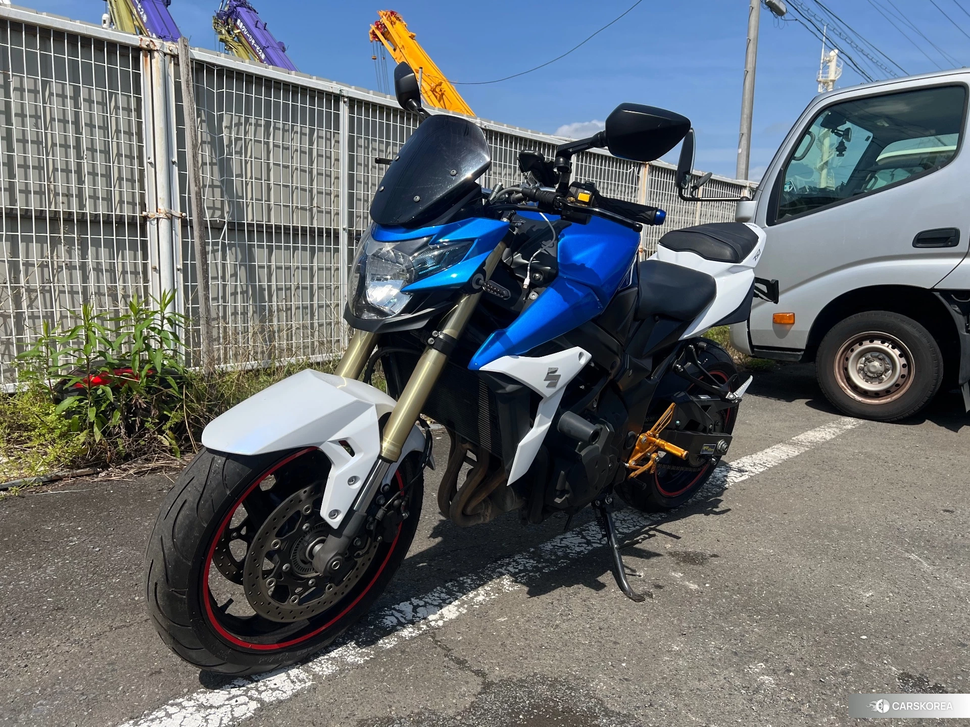 Suzuki GSR750 ABS 2013 из Японии, фото 2