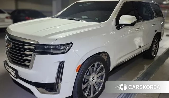 Cadillac Escalade 5th Generation 2023 Белый из Кореи, фото 3