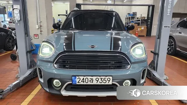 Mini Cooper Countryman 2022 Синий нефрит из Кореи, фото 3