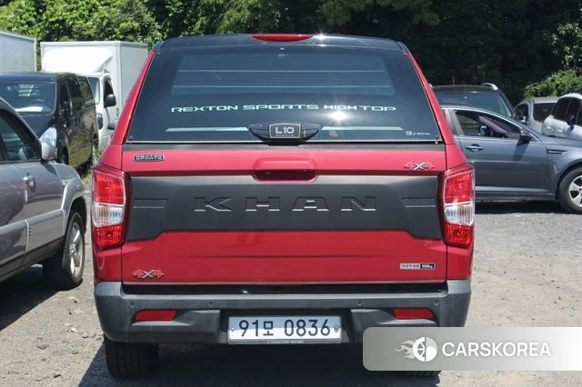 Ssangyong Rexton Sports Cannes 2020 Красный из Кореи, фото 3
