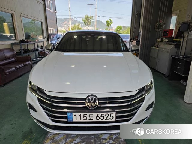 Volkswagen Arteon 2022 Белый из Кореи, фото 3