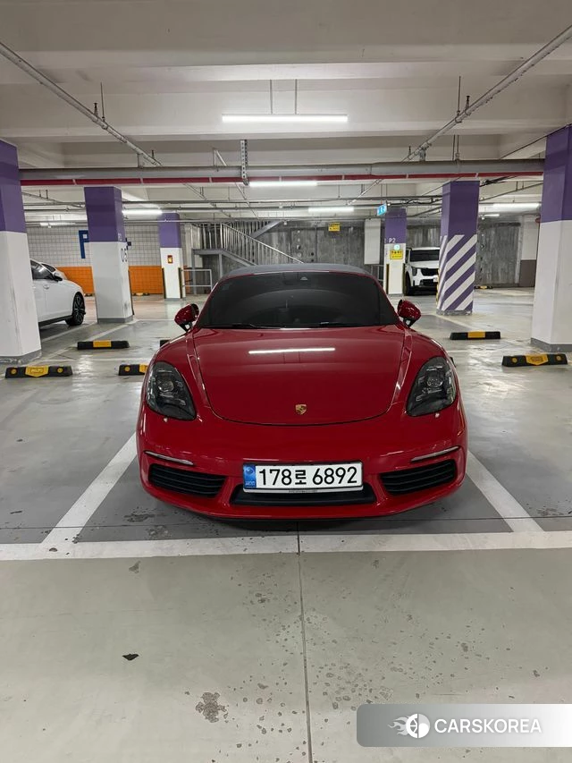 Porsche 718 Boxster 2018 Красный из Кореи, фото 3