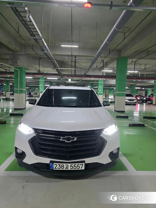 Chevrolet (GM Daewoo) Traverse 2021 Белый из Кореи, фото 4