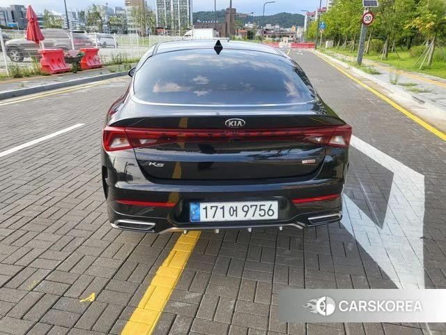 Kia K5 3rd generation 2021 Черный из Кореи, фото 3
