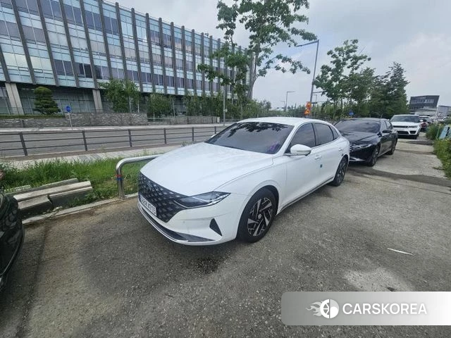 Hyundai The New Grandeur IG Hybrid 2022 Белый из Кореи, фото 6