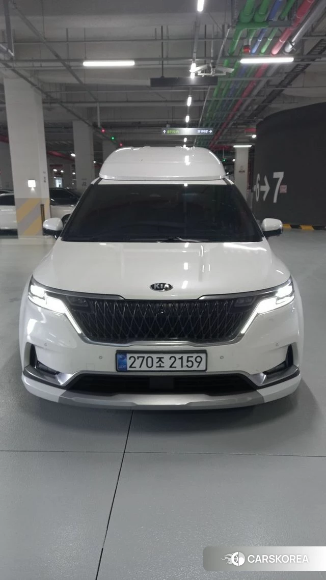 Kia Carnival 4th generation 2021 Белый из Кореи, фото 3