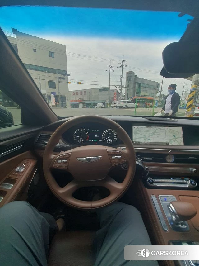 Genesis G90 2020 Синий нефрит из Кореи, фото 5