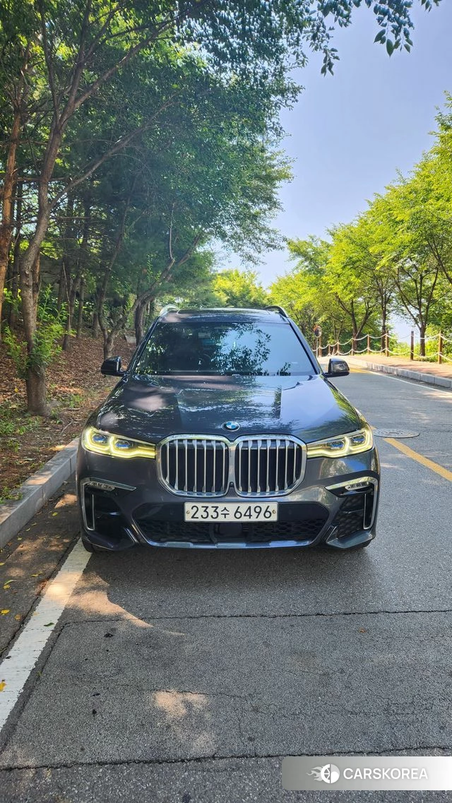 BMW X7 (G07) 2020 Серый из Кореи, фото 3
