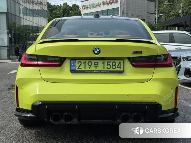 BMW M3 (G80) 2024 Желтый из Кореи, фото 3