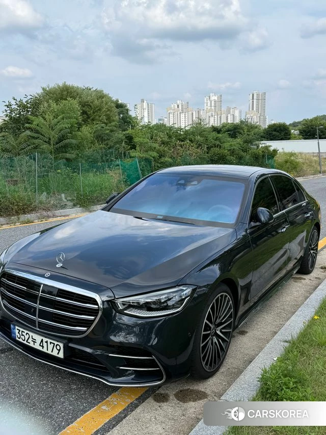 Mercedes-Benz S-Class W223 2021 Синий нефрит из Кореи, фото 3