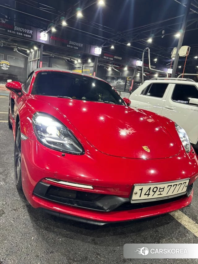 Porsche 718 Boxster 2018 Красный из Кореи, фото 3