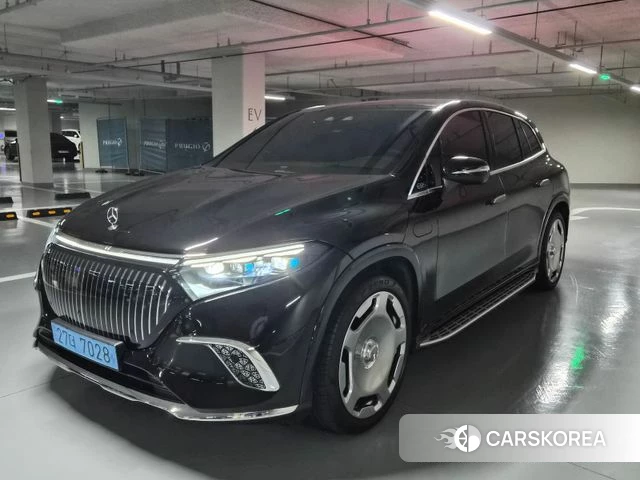 Mercedes-Benz EQS SUV X296 2024 Черный из Кореи, фото 3