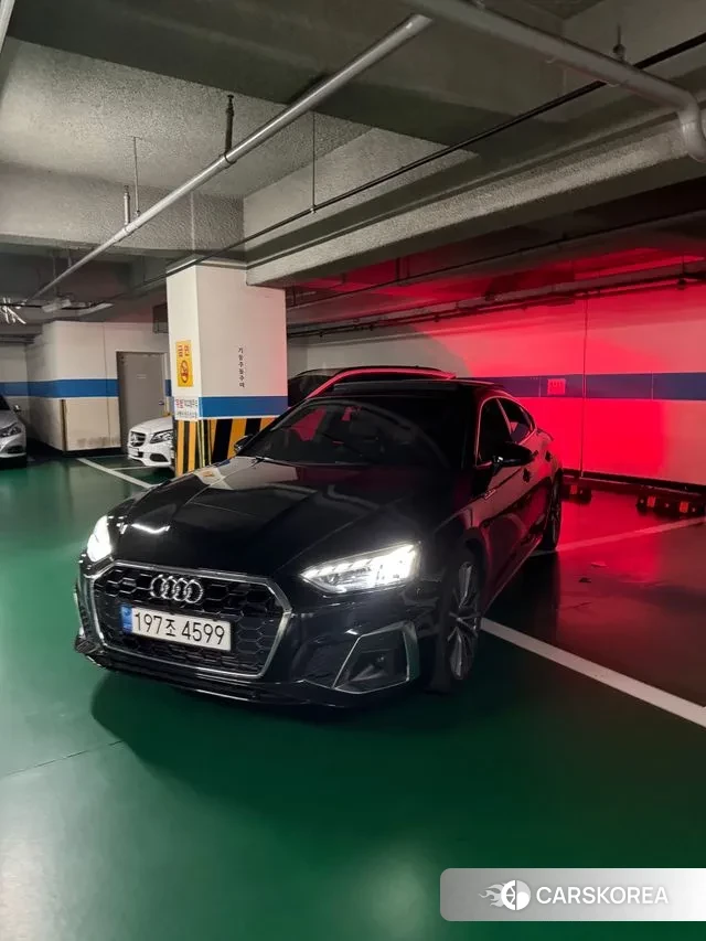 Audi A5 (F5) 2023 Черный из Кореи, фото 6