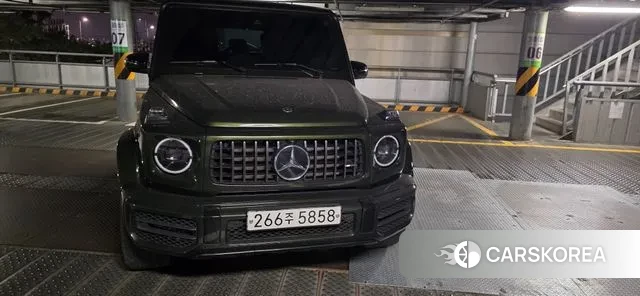 Mercedes-Benz G-Class W463b 2021 Темно-зеленый из Кореи, фото 5