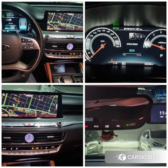 Kia More K9 2018 Черный из Кореи, фото 6