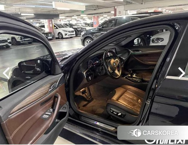 BMW 5 Series (G30) 2019 Синий из Кореи, фото 4