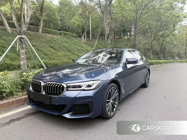BMW 5 series 2021 Синий из Китая, фото 3