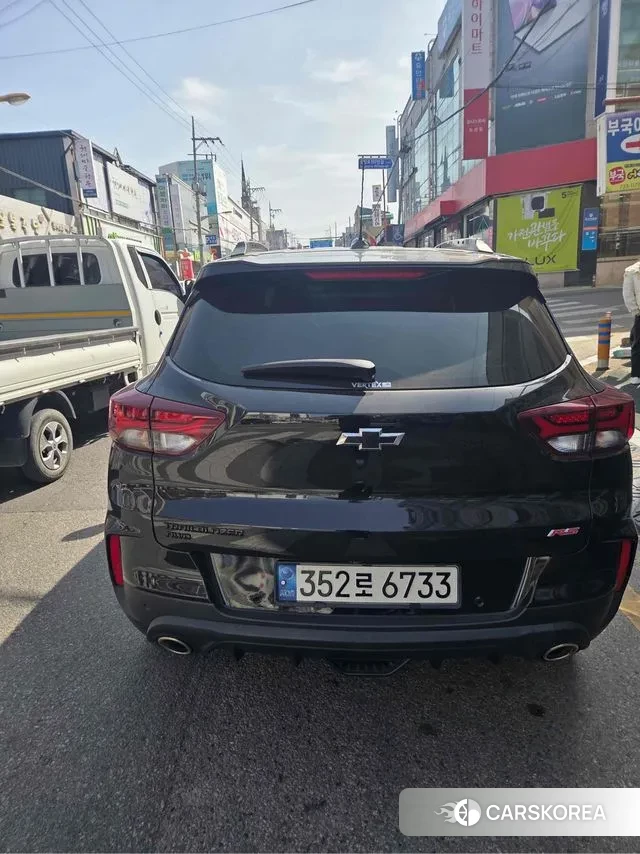 Chevrolet (GM Daewoo) Trailblazer 2022 Черный из Кореи, фото 3