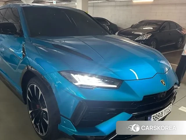 Lamborghini Urus 2024 Синий нефрит из Кореи, фото 5
