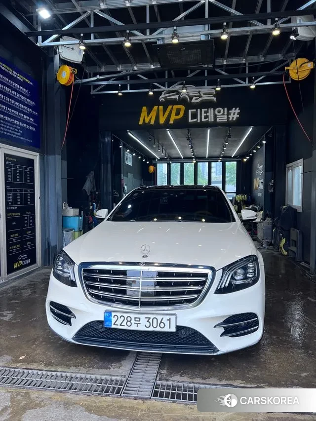 Mercedes-Benz S-Class W222 2018 Белый из Кореи, фото 3