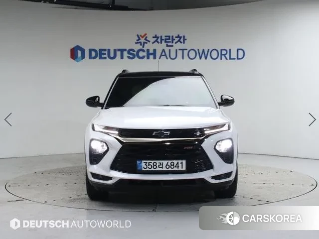 Chevrolet (GM Daewoo) Trailblazer 2022 Белый из Кореи, фото 3