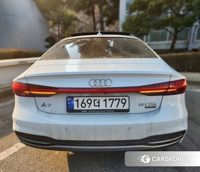 Audi A7 (4K) 2020 Белый из Кореи, фото 3