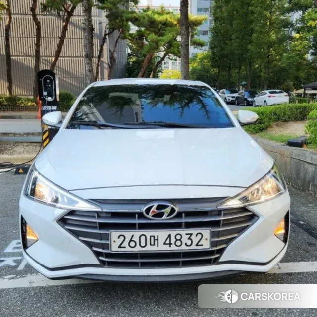 Hyundai The New Avante AD 2019 Белый из Кореи, фото 5