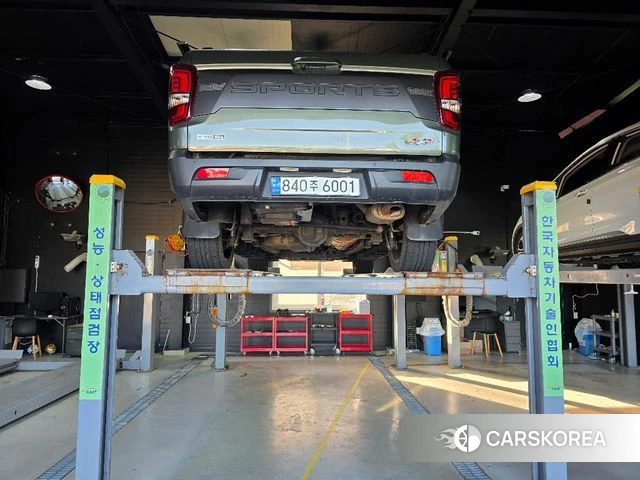 Ssangyong The New Rexton Sport 2022 Светло-зеленый из Кореи, фото 3