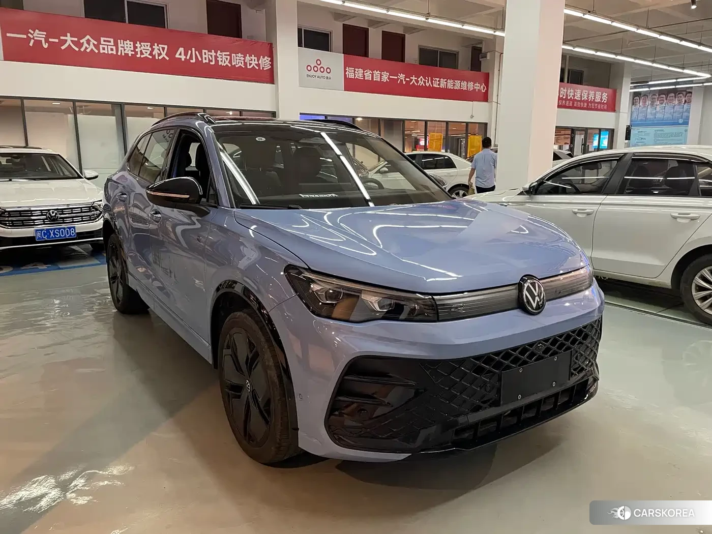 Volkswagen Tiguan L 2024 Синий из Китая, фото 6