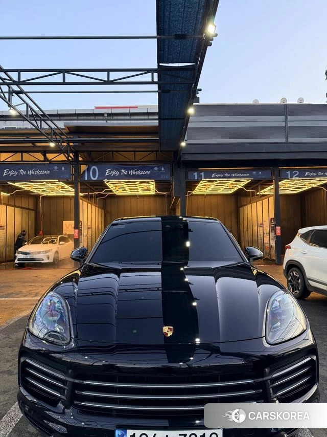 Porsche Cayenne (PO536) 2019 Черный из Кореи, фото 6