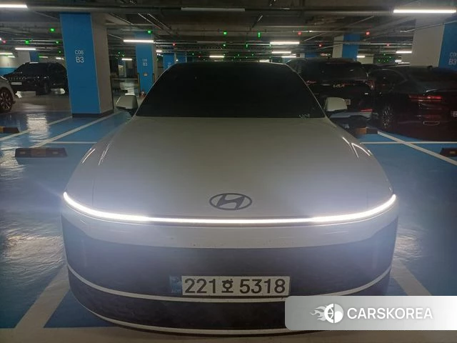 Hyundai Grandeur Hybrid (GN7) 2024 Белый из Кореи, фото 3