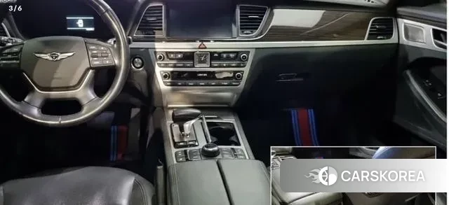 Genesis G80 2018 Серый из Кореи, фото 3