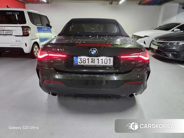 BMW 4 Series (G22) 2021 Зеленый из Кореи, фото 3