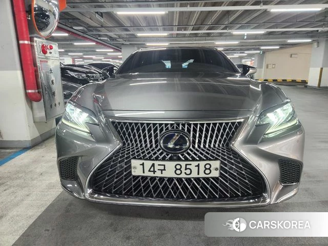 Lexus LS500h 5th generation 2018 Серый из Кореи, фото 3