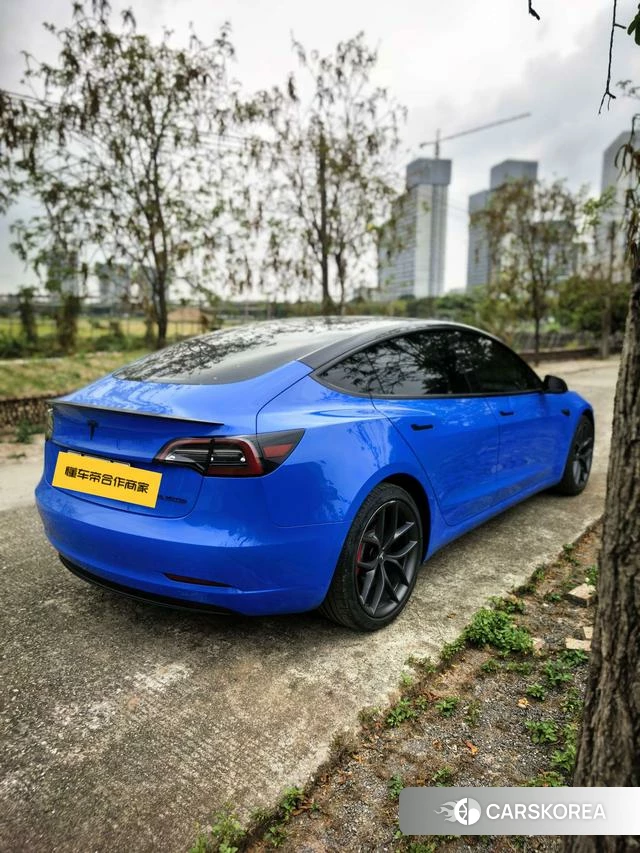 Tesla Model 3 2022 Синий из Китая, фото 3