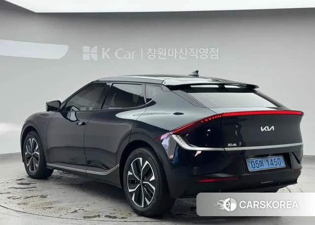 Kia EV6 2021 Синий из Кореи, фото 6