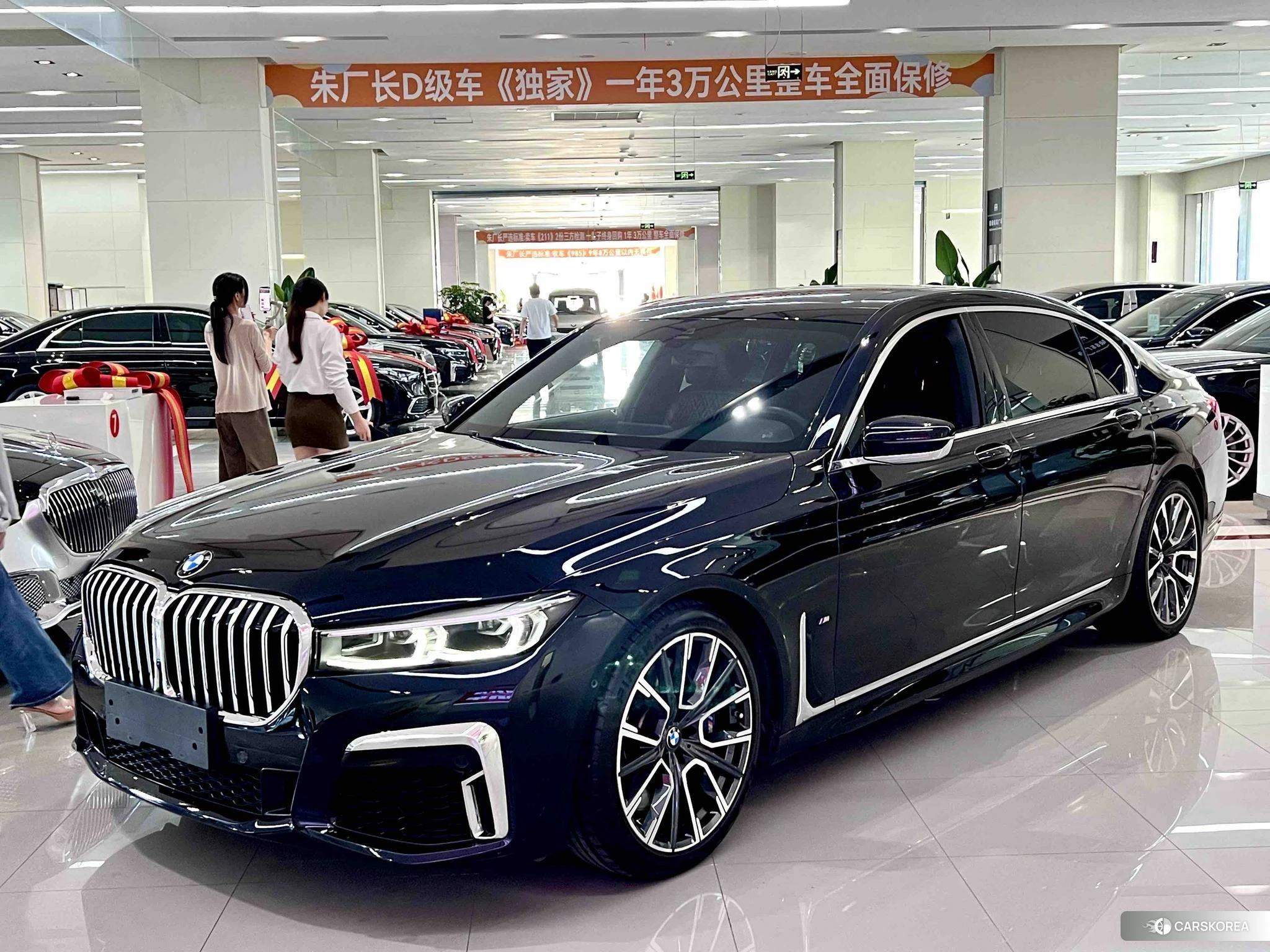 BMW 7 series 2021 Черный из Китая, фото 3