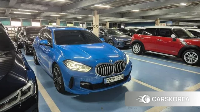 BMW 1 Series (F40) 2023 Синий из Кореи, фото 4